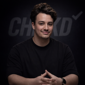 Portrait d'un jeune homme élégant